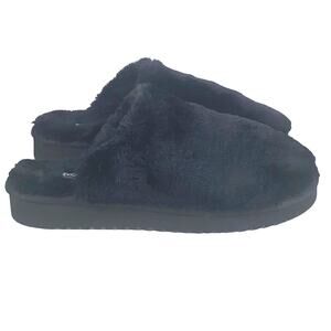 Koolaburra X UGG Women’s Sonele Black Shearling Slipper Size US 7